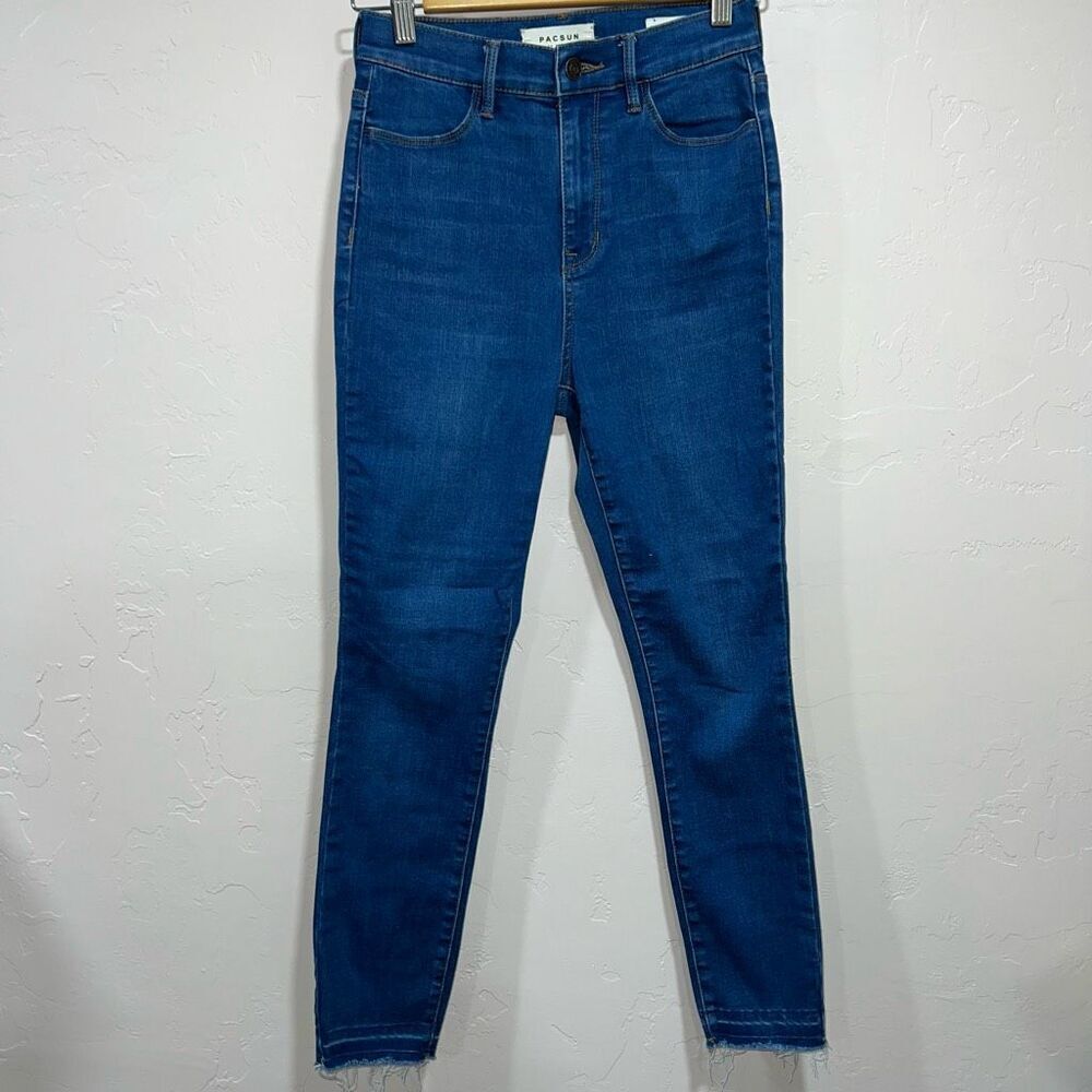 PACSUN - Size 25 - SUPER HIGH-RISE ANKLE JEGGING Denim Skinny Jeans